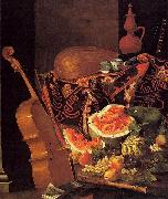 Cristoforo Munari with Musical Instruments and Fruit china oil painting artist
